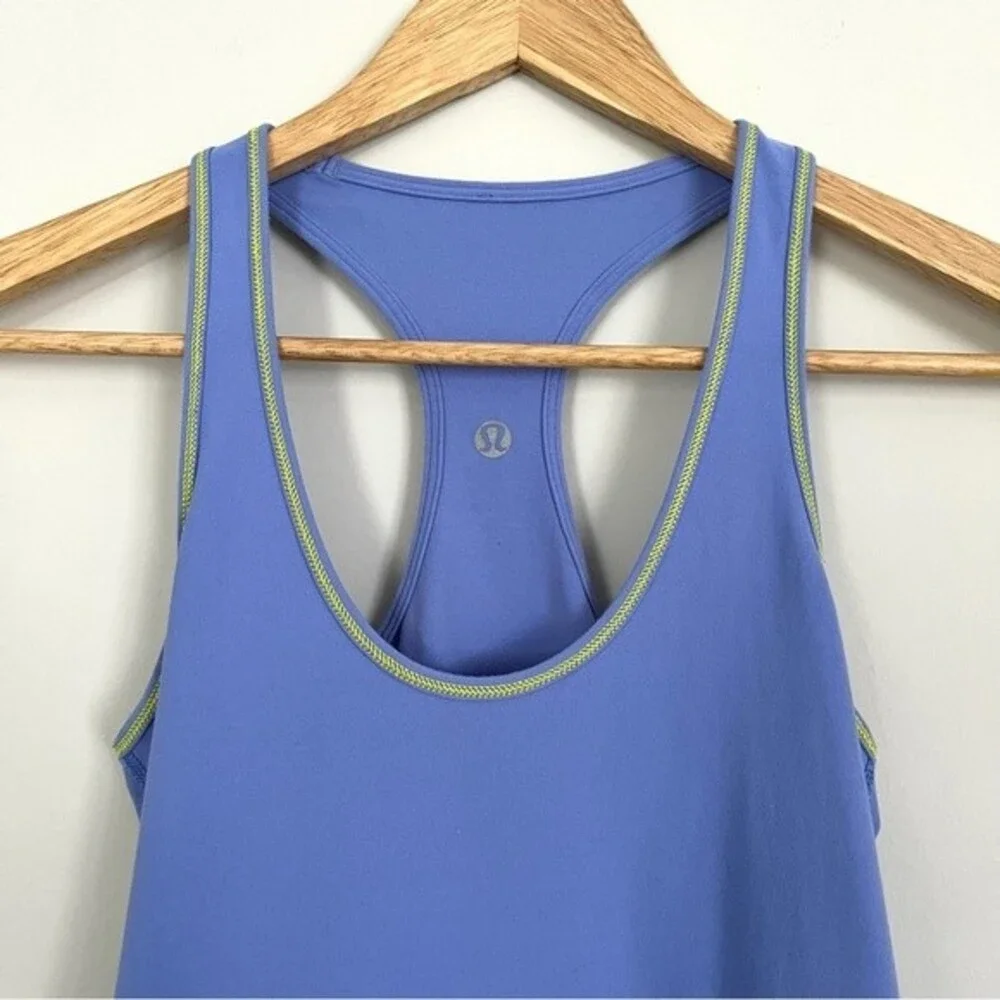 Lululemon Cool Racerback Tank in Lullaby, Size 6